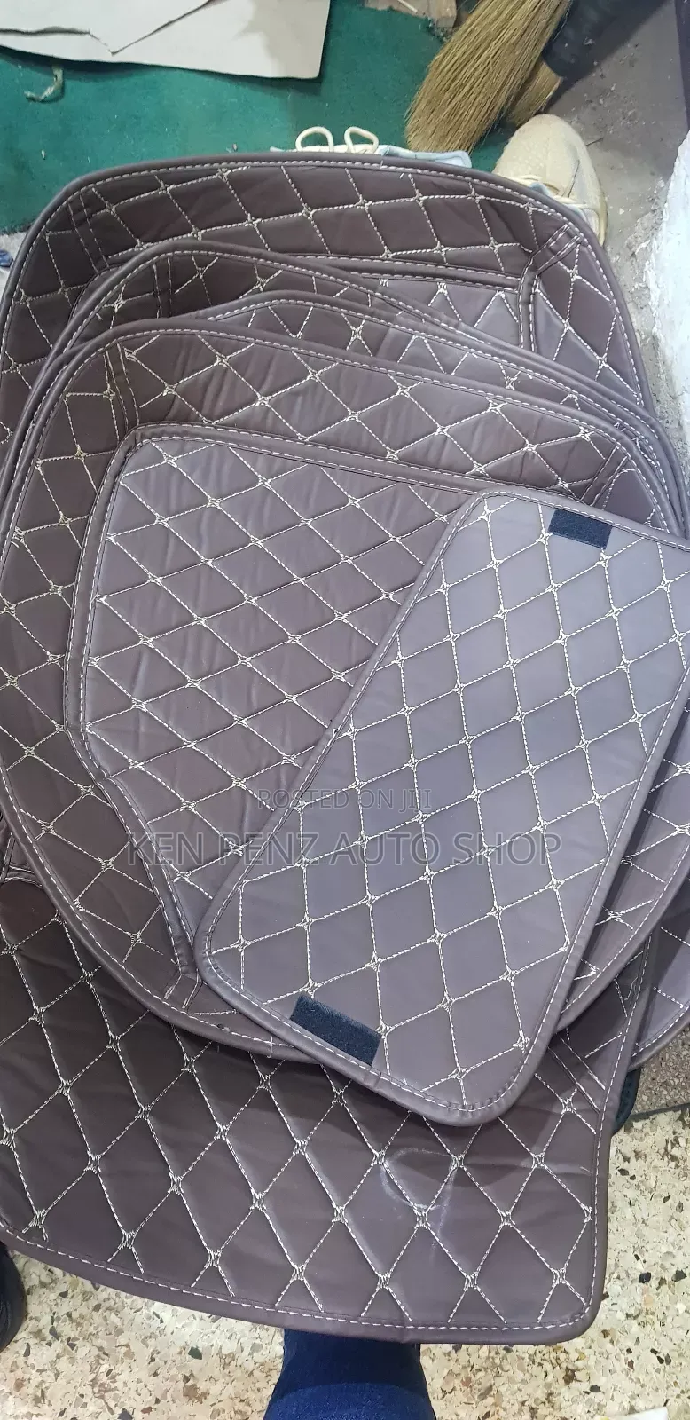 Soft Leather Floor Mats/ Carpets