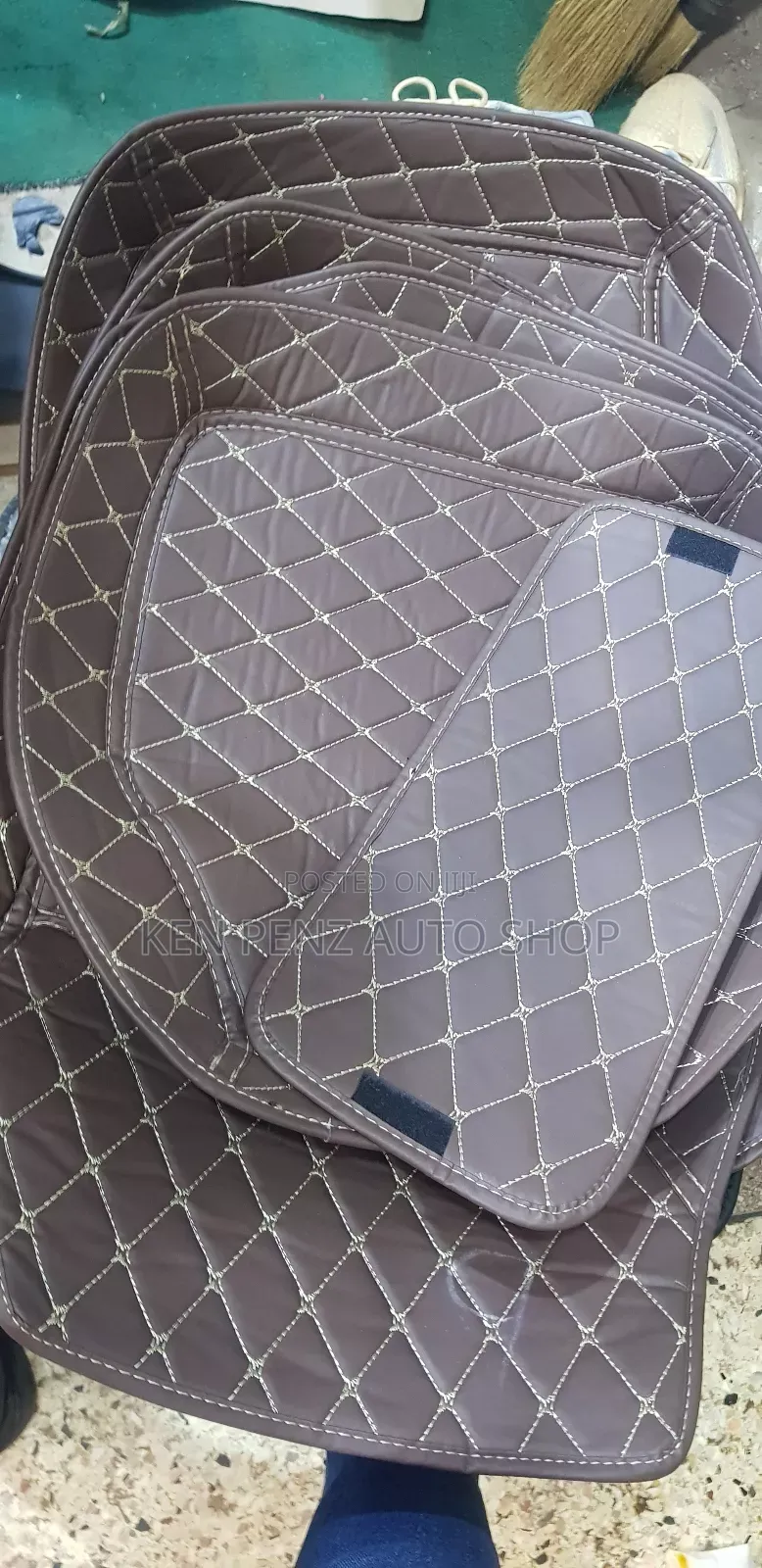 Soft Leather Floor Mats/ Carpets