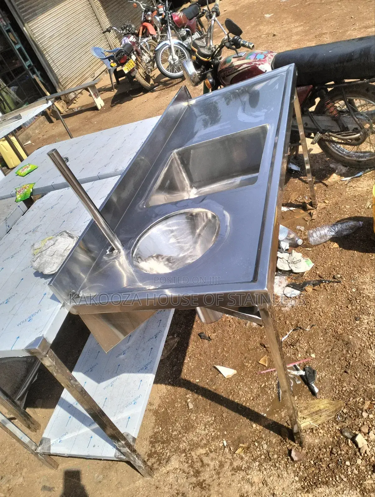 Scrub Sinks Stainless Steel