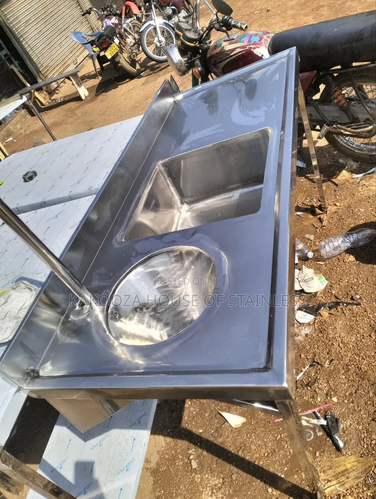 Scrub Sinks Stainless Steel