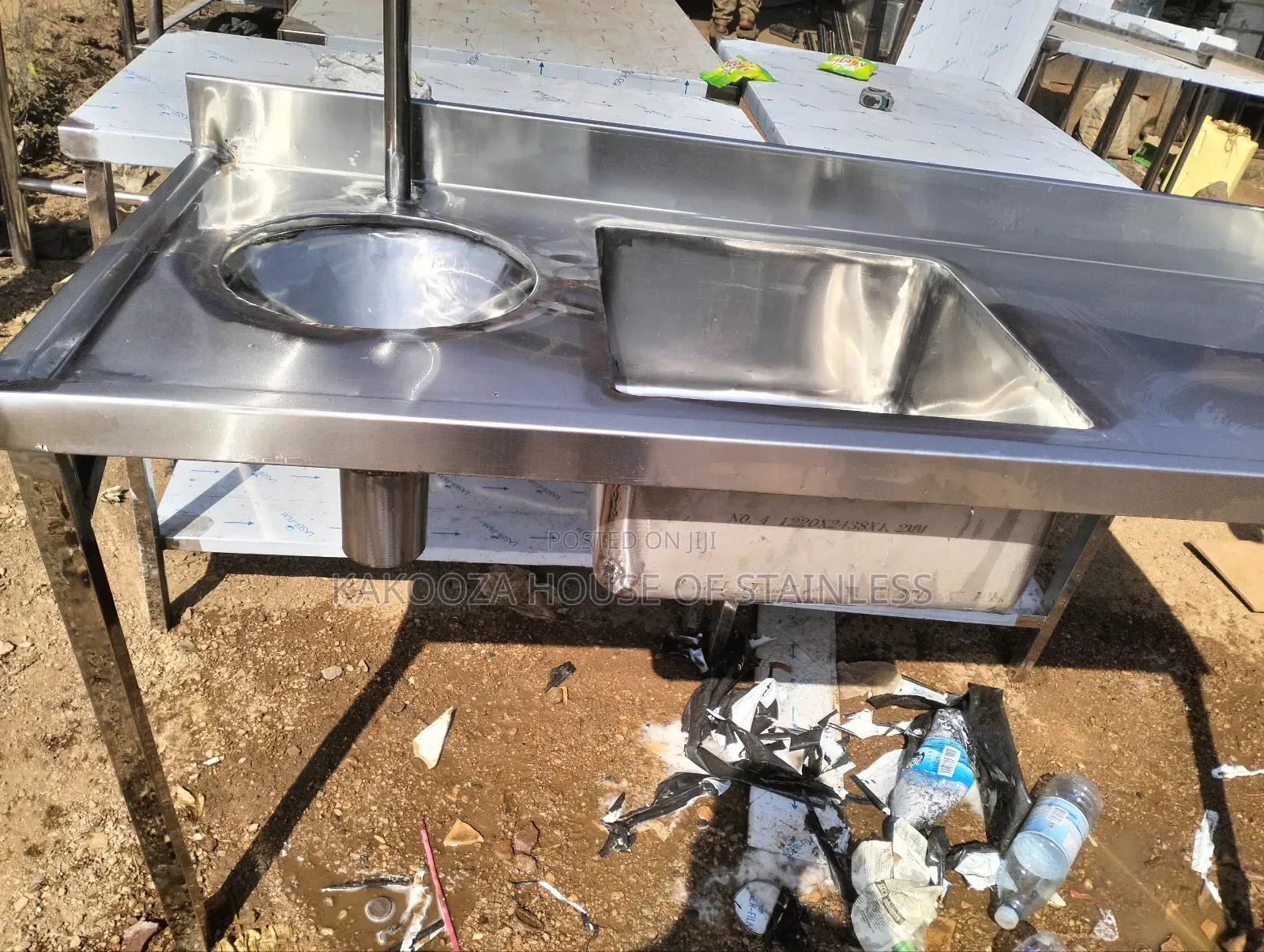 Scrub Sinks Stainless Steel
