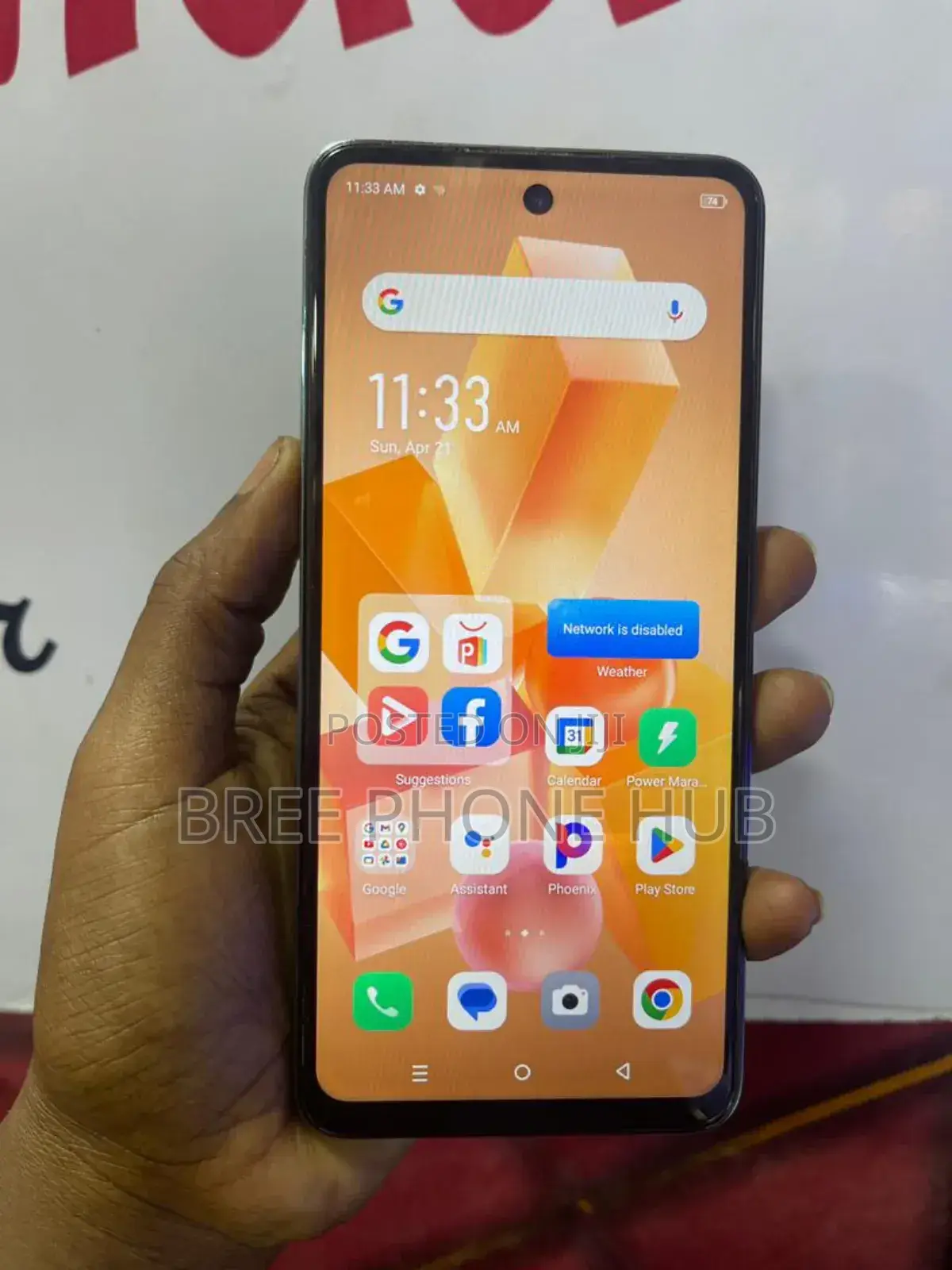 Infinix Hot 40i 128 GB Green