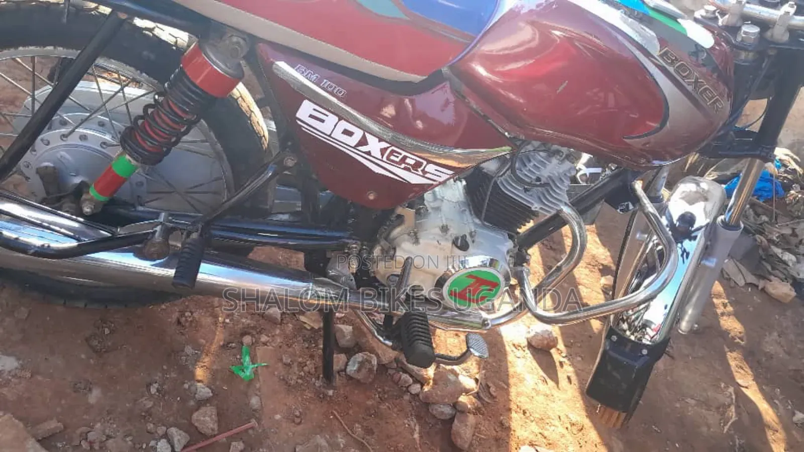 Bajaj Boxer 2024 Red