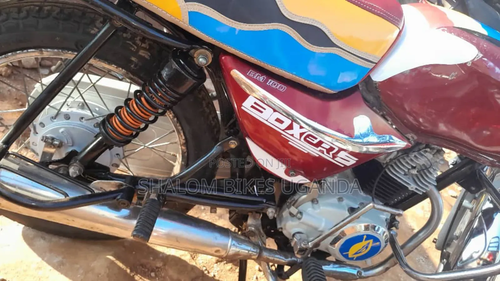 Bajaj Boxer 100 2024 Red