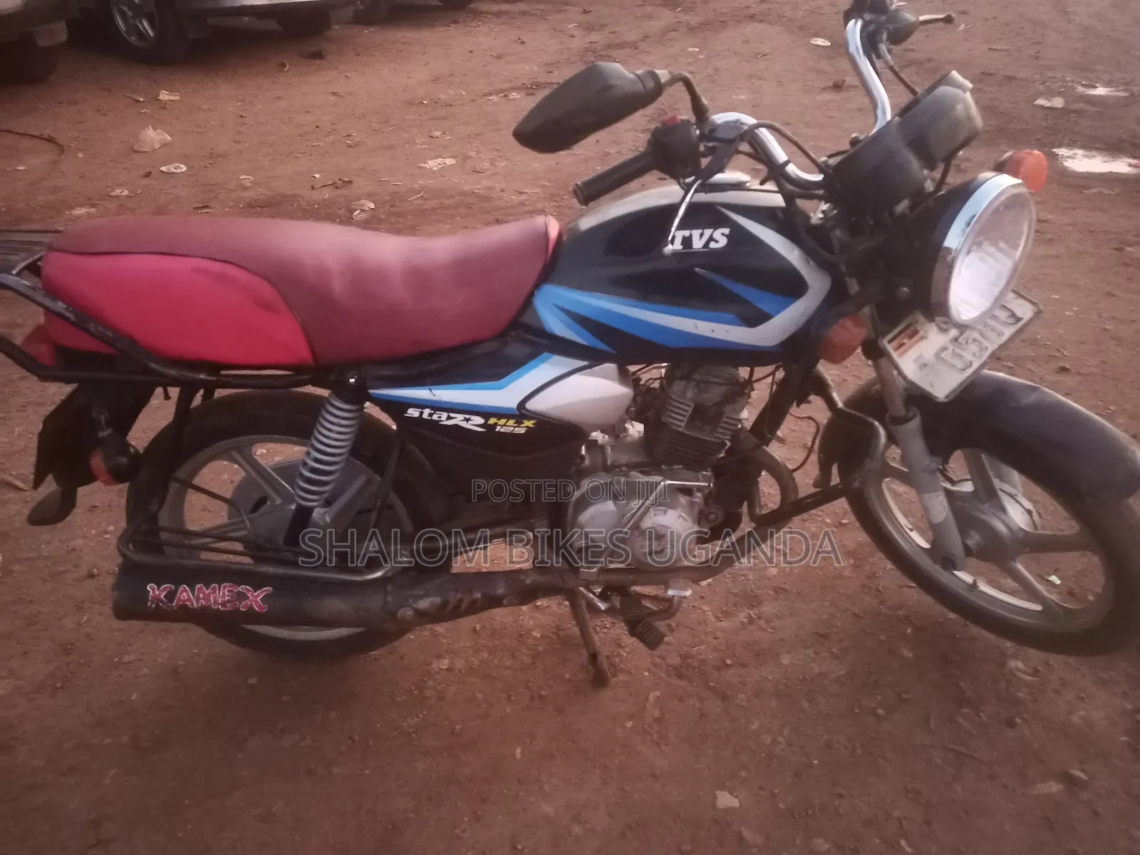 TVS HLX 125 2023 Black