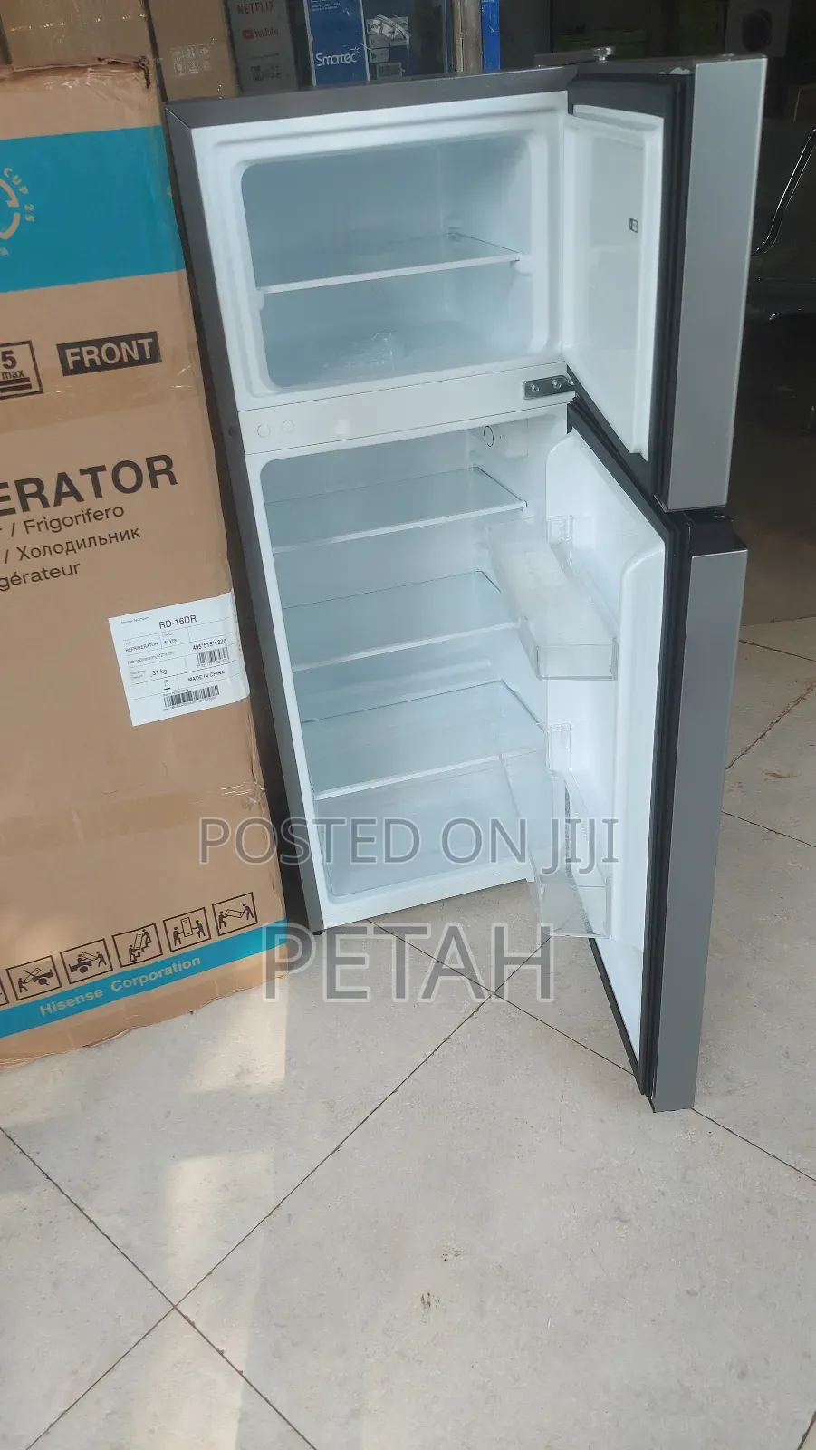 160l Double Door Hisense