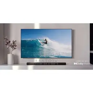 New Rixing Sound Bar for Tv, With Mic, Bluetooth - Black