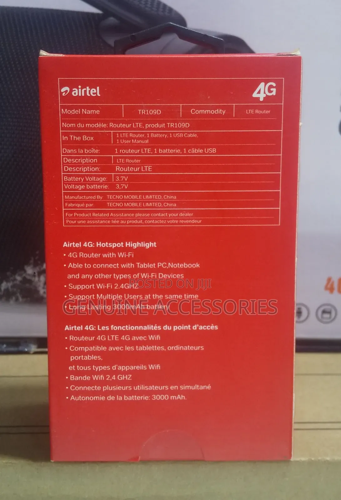 Airtel Unlocked Mifi