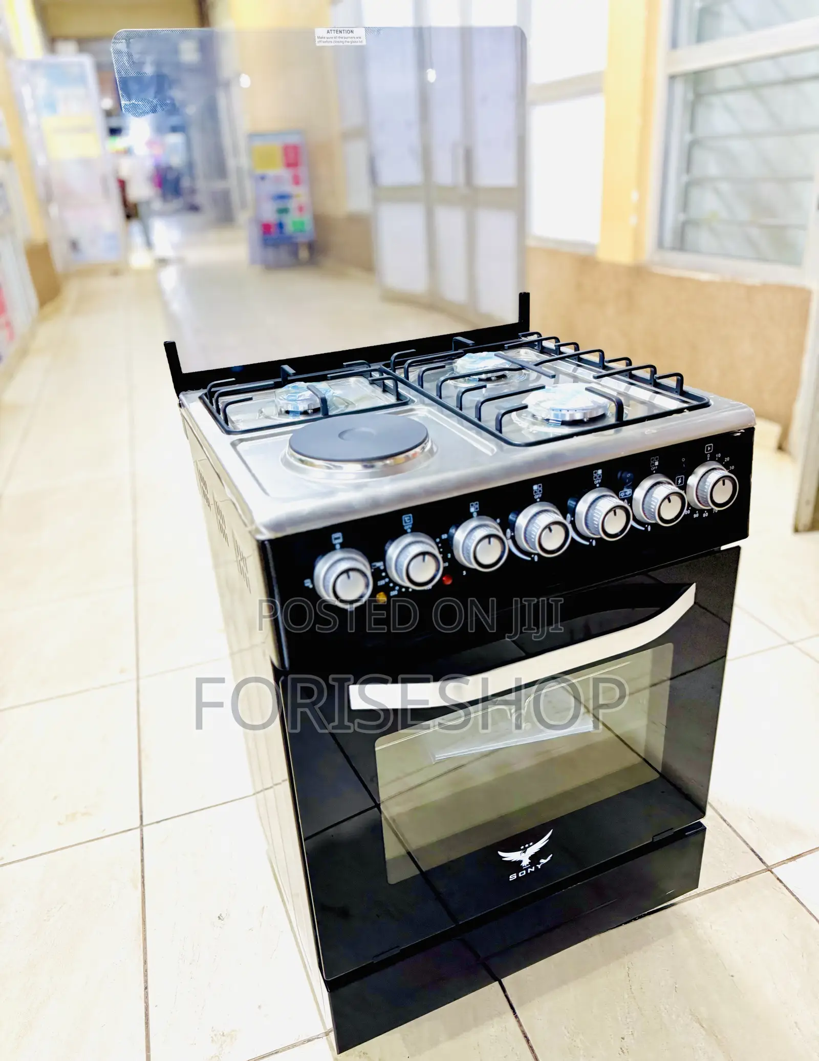 Sony Cooker 3gas 1electric 60*50