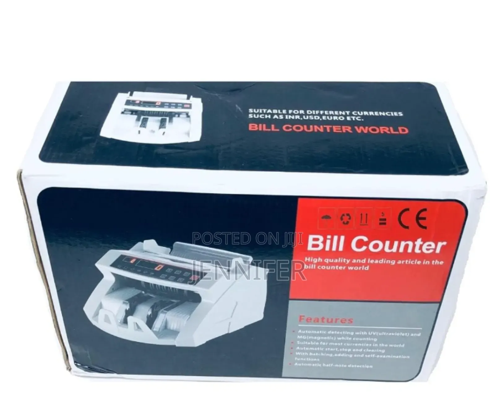 Professional Banknote Count With False Banknote Detector