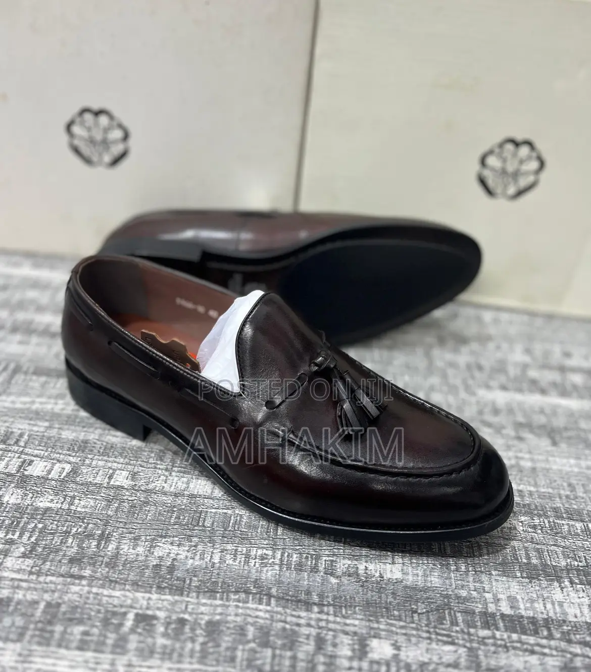 Classic Men Stefano Barella Leather Loafers in Stock