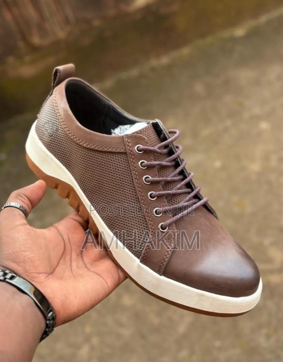 New Men's Genuine Leather Timberland Sneakers in Stock