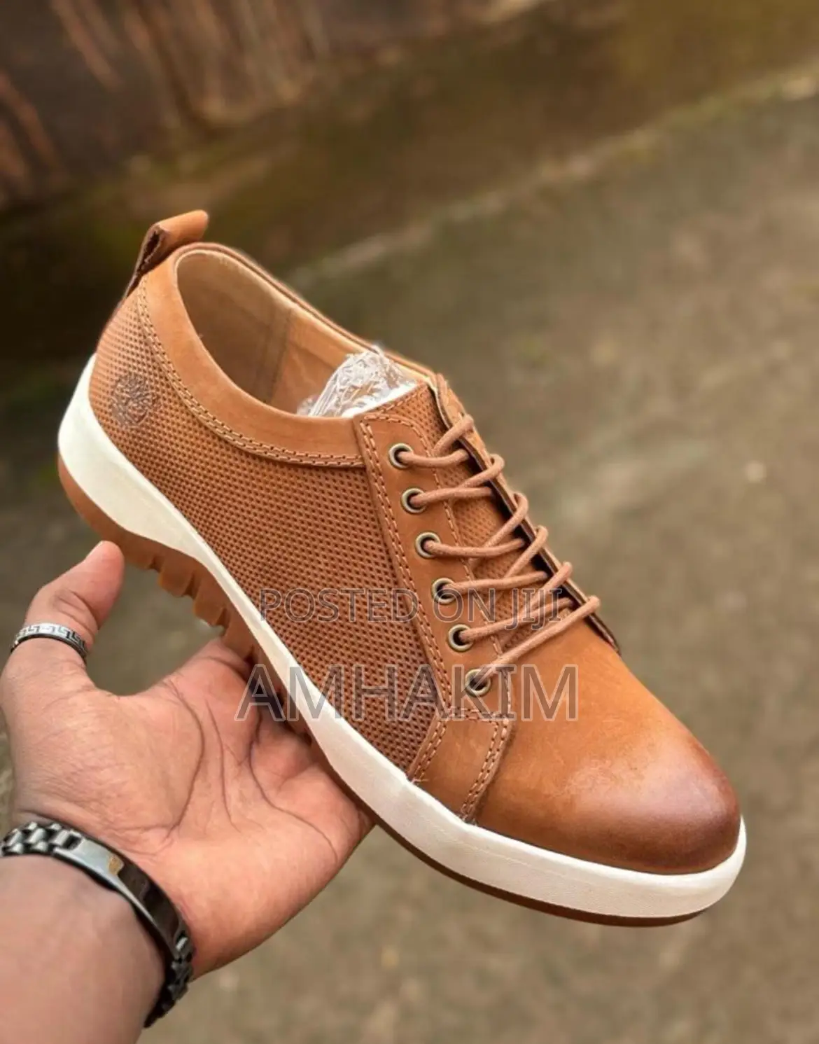 New Men's Genuine Leather Timberland Sneakers in Stock