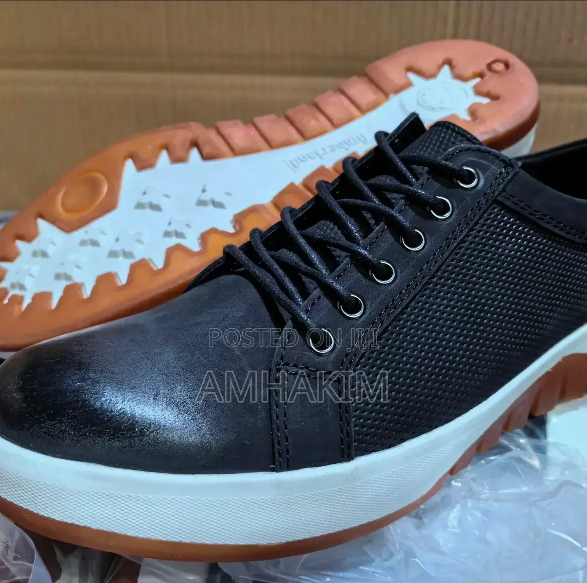 New Men's Genuine Leather Timberland Sneakers in Stock