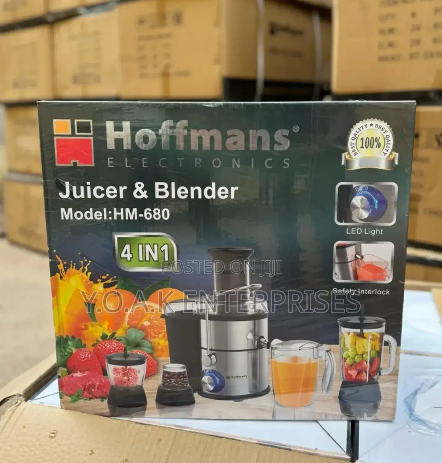 Hoffman Juicer and Blender 4 in 1