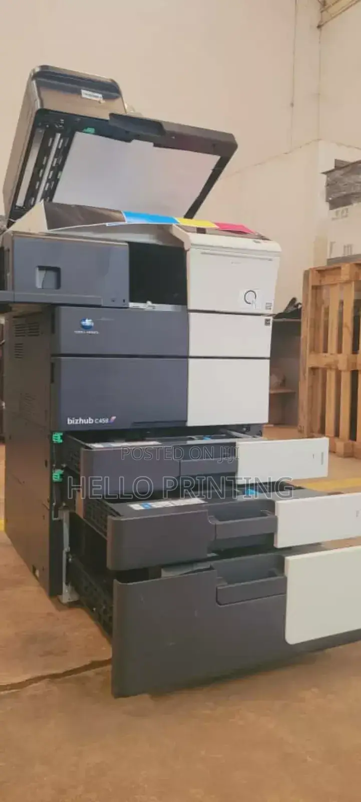 Konica Minolta Refurbished C458 High Speed Colour Printing