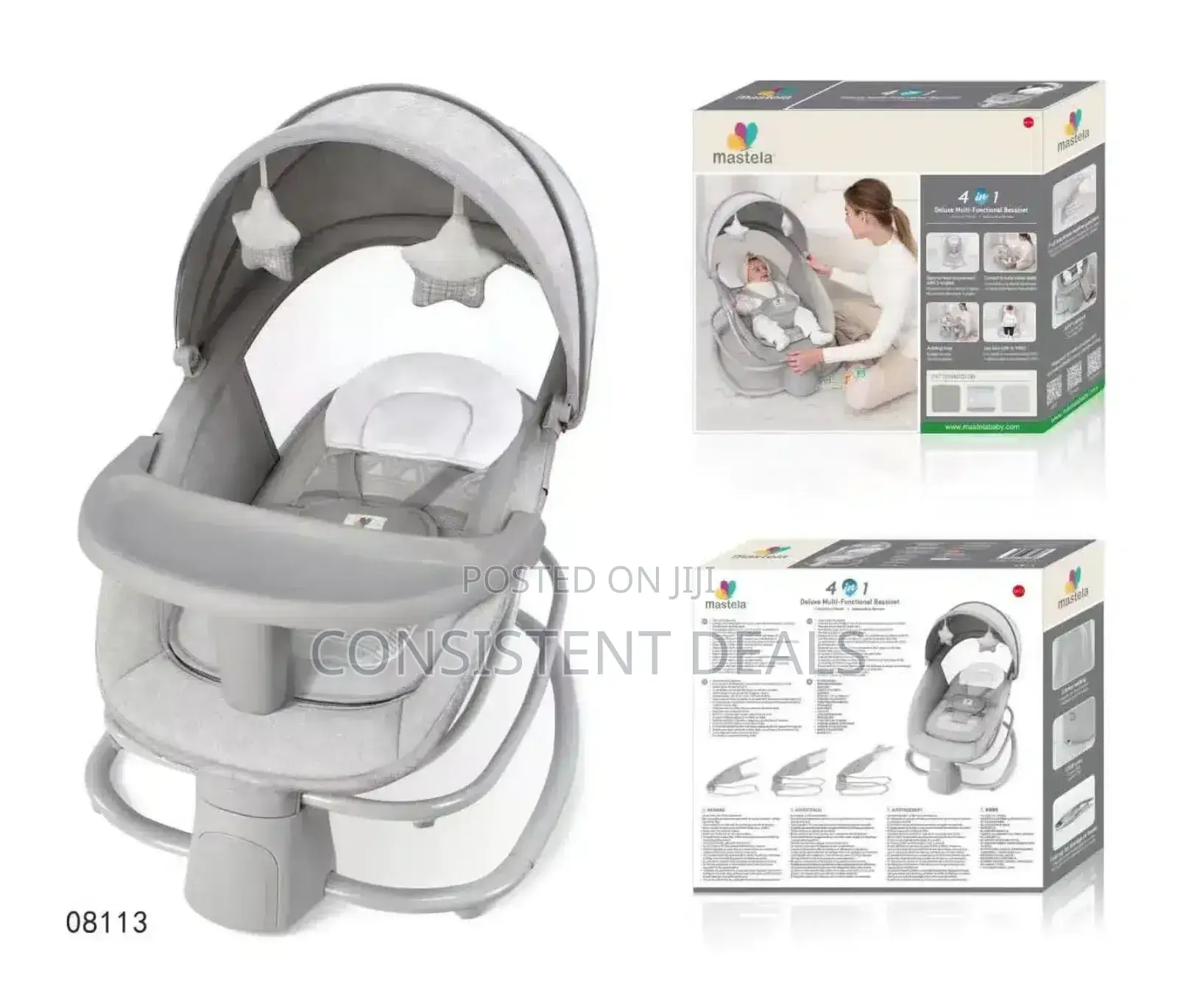 Mastella 4in1 Multifunctional Deluxe Baby Swing