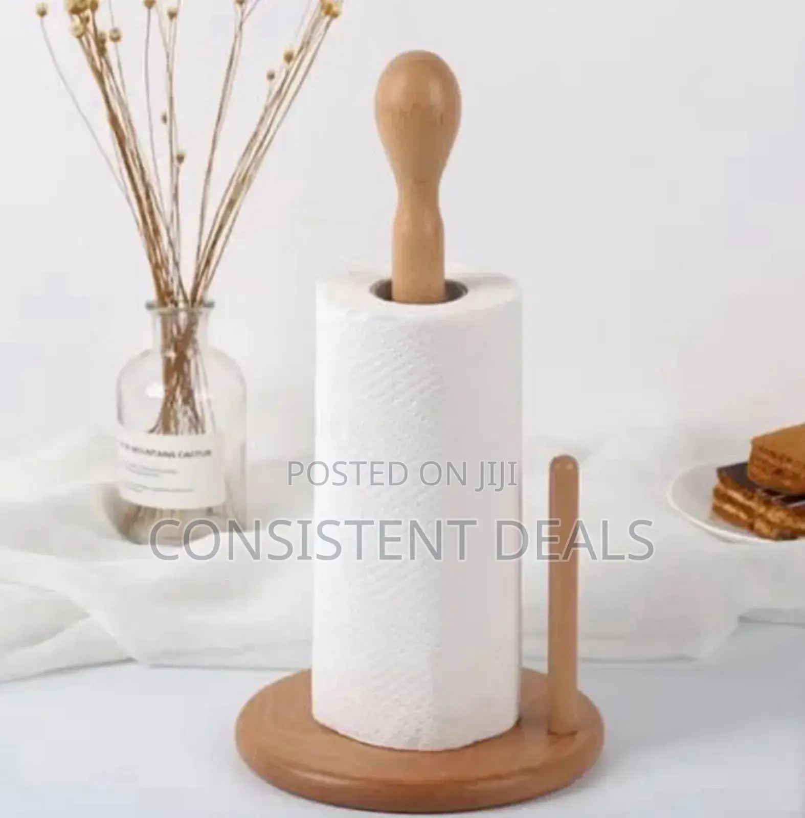 Wooden Tissue Holder