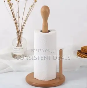 Wooden Tissue Holder