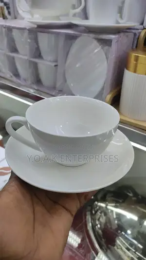 Plain White Cappuccino Coffee