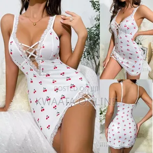Women Lingerie Slim Nightdress Babydoll Lace Sleepwear