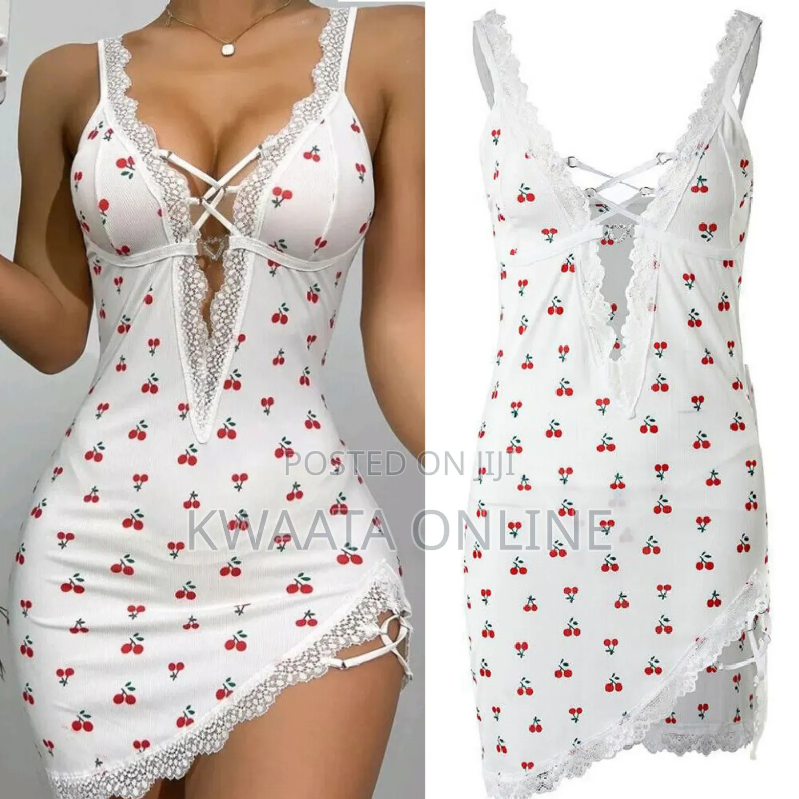Women Lingerie Slim Nightdress Babydoll Lace Sleepwear