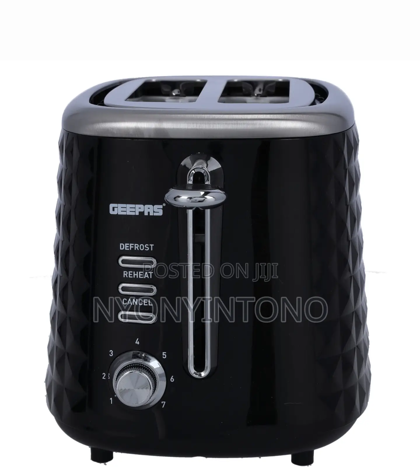 Geepas Vip 2slice Bread Toaster With 2yrs Warranty