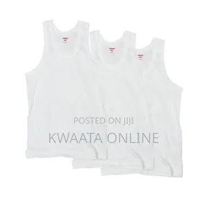 Yarrison Pure Cotton Boys Vests Under Wear - 3 in 1
