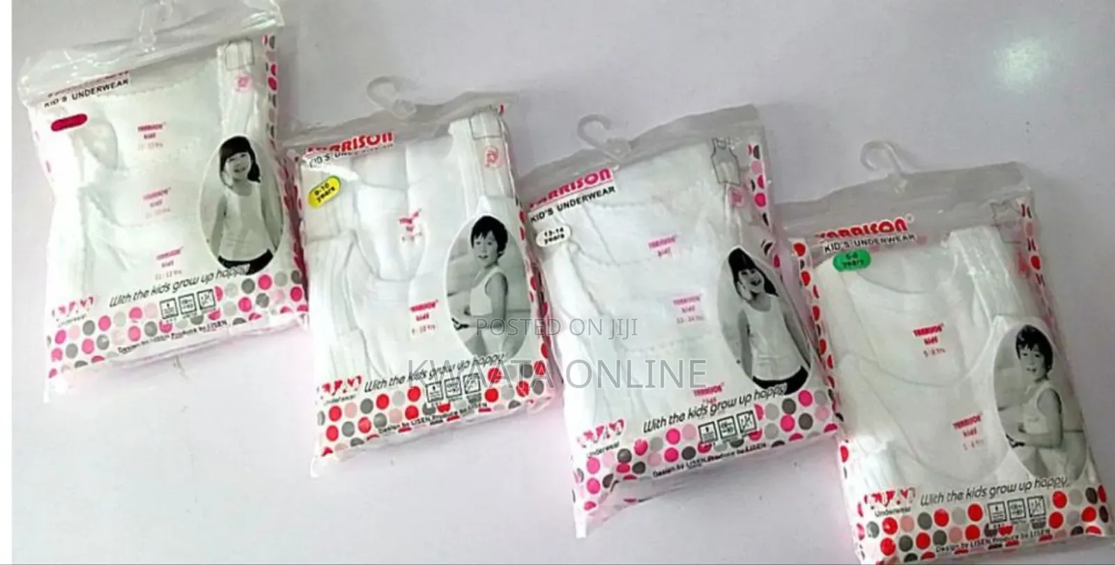 Yarrison Pure Cotton Boys Vests Under Wear - 3 in 1