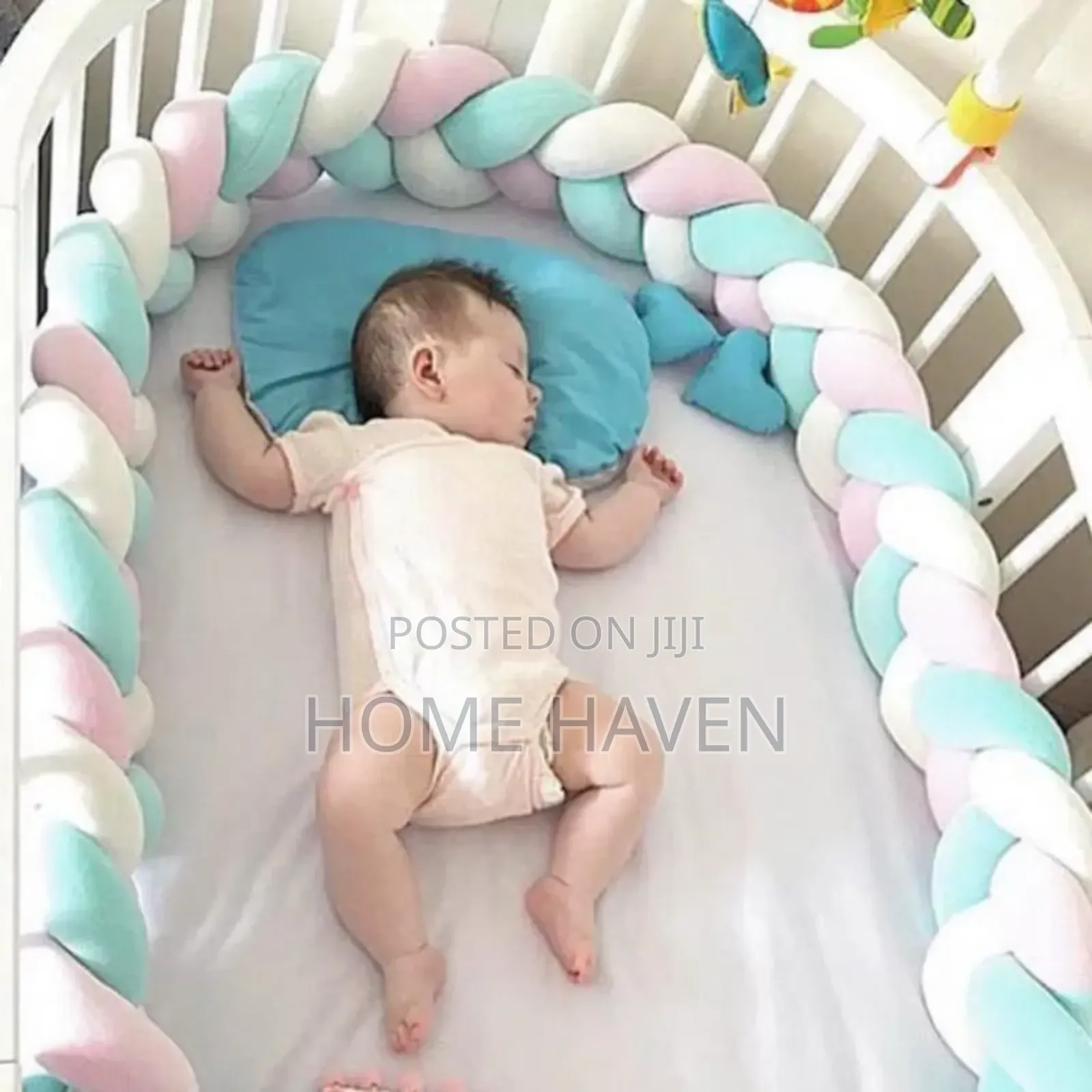 Braided Crib Bumper