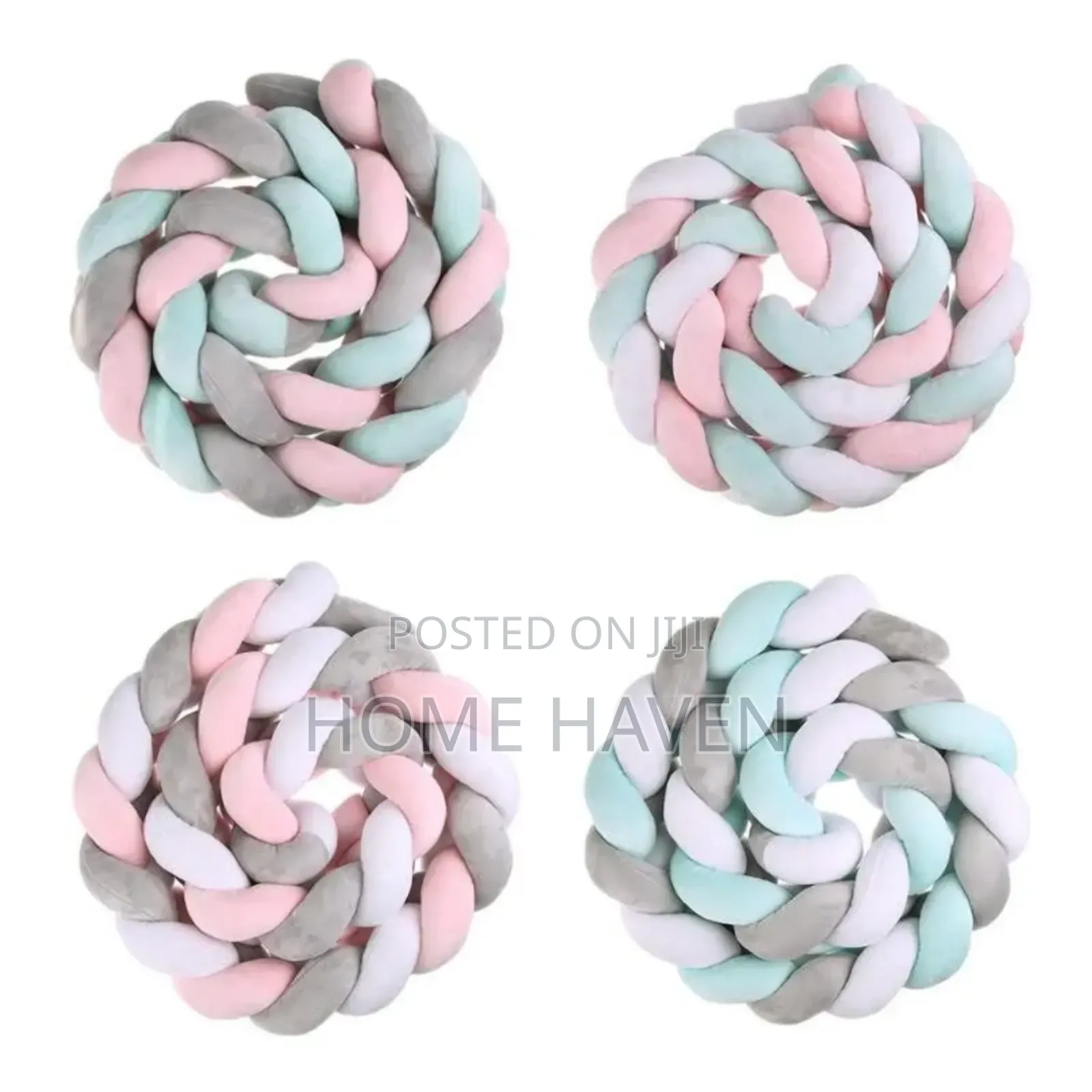 Braided Crib Bumper