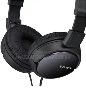 Sony MDR-Zx110 Zx Series Headphones Black Mdrzx110 Wired
