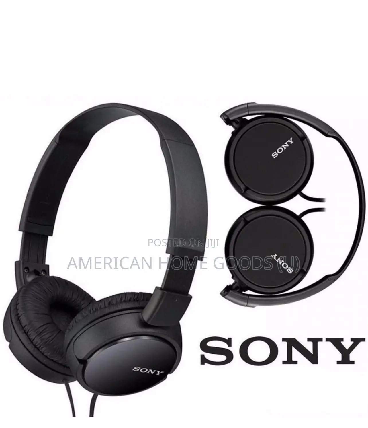 Sony MDR-Zx110 Zx Series Headphones Black Mdrzx110 Wired