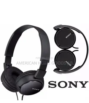 Sony MDR-Zx110 Zx Series Headphones Black Mdrzx110 Wired