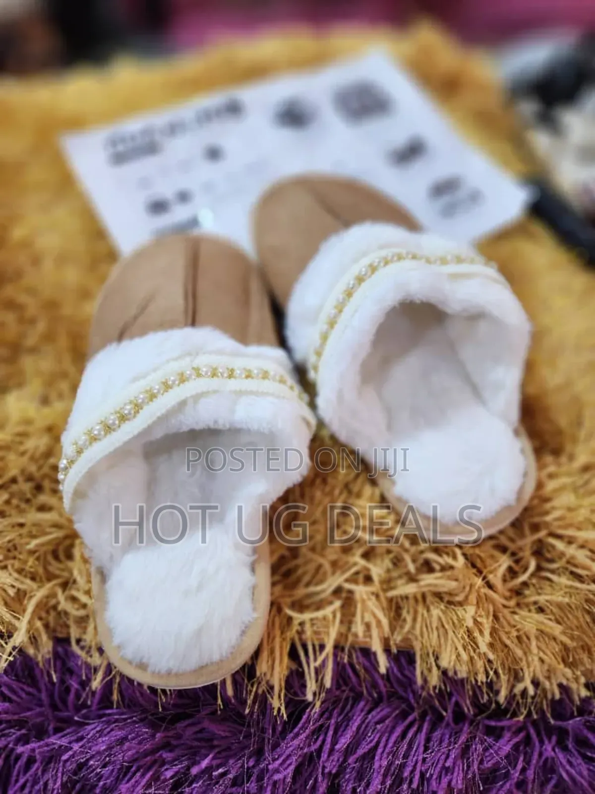 Warm Fluffy Lightweight Bedroom Indoor Sandals (38-44 Size)