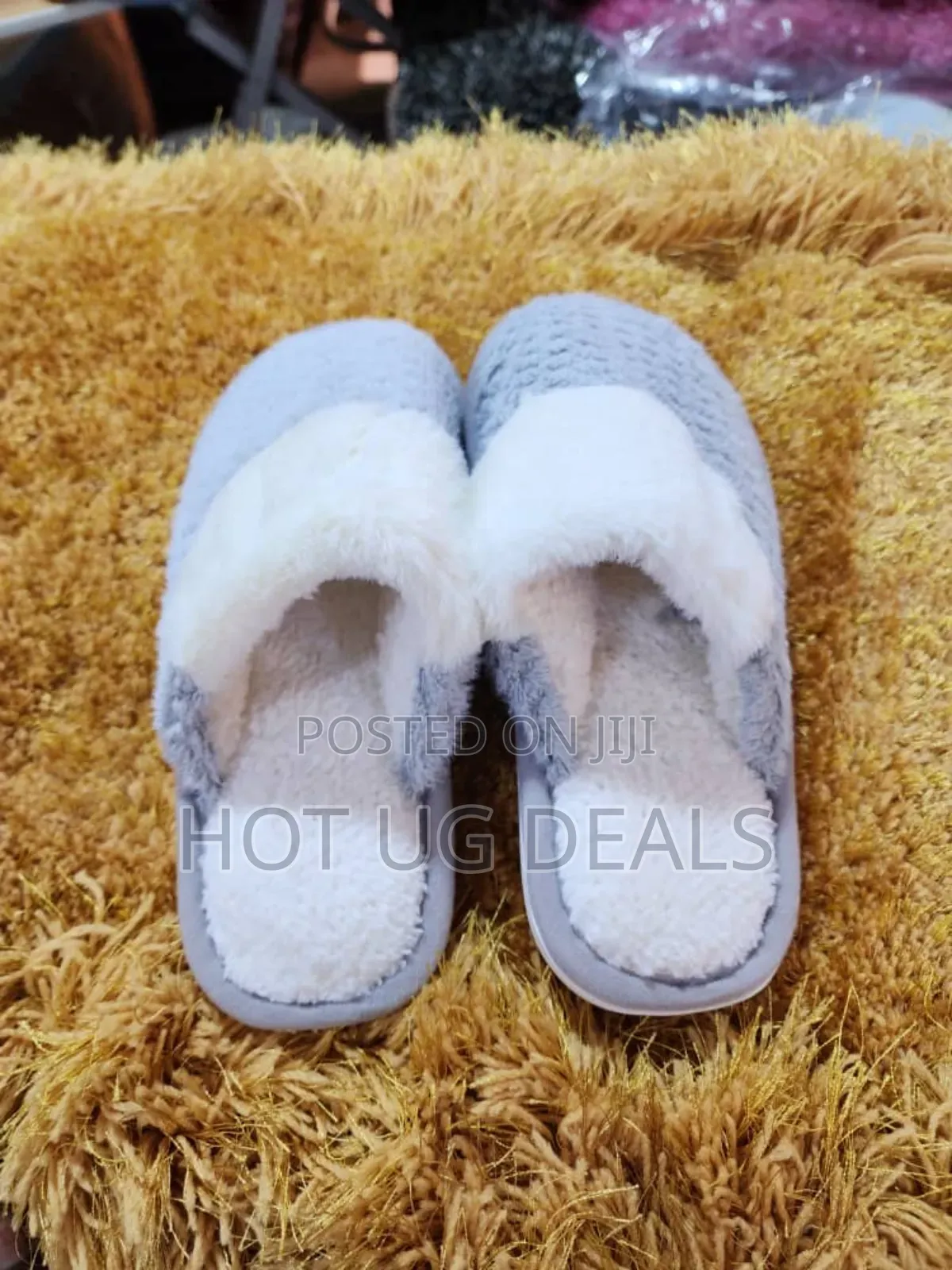 Warm Fluffy Lightweight Bedroom Indoor Sandals (40 -44 Size)