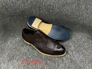 Original Men’S Dark Tan Clarks Gentle Oxfords