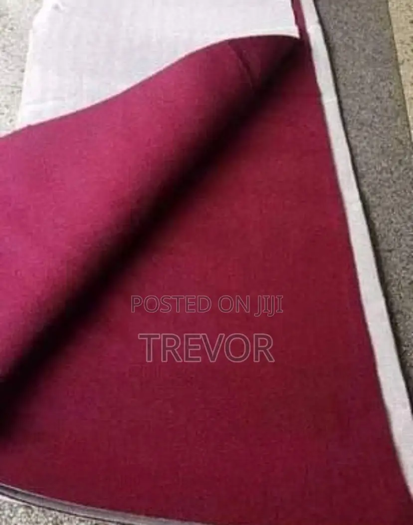 Woolen Maroon Office Carpet