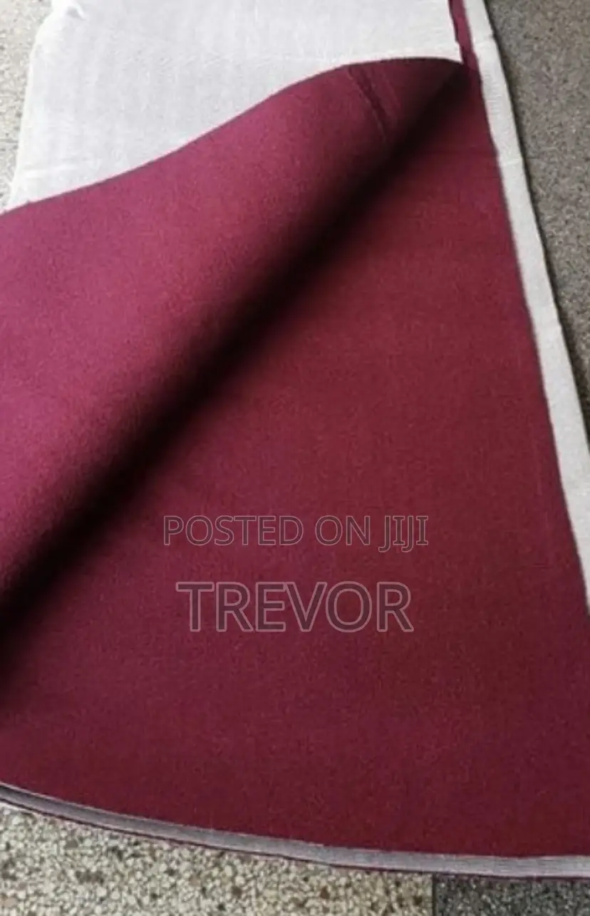 Woolen Maroon Office Carpet