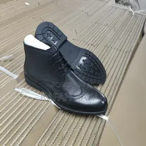 Original Men’S Black Leather Clarks Gentle Oxford Boots