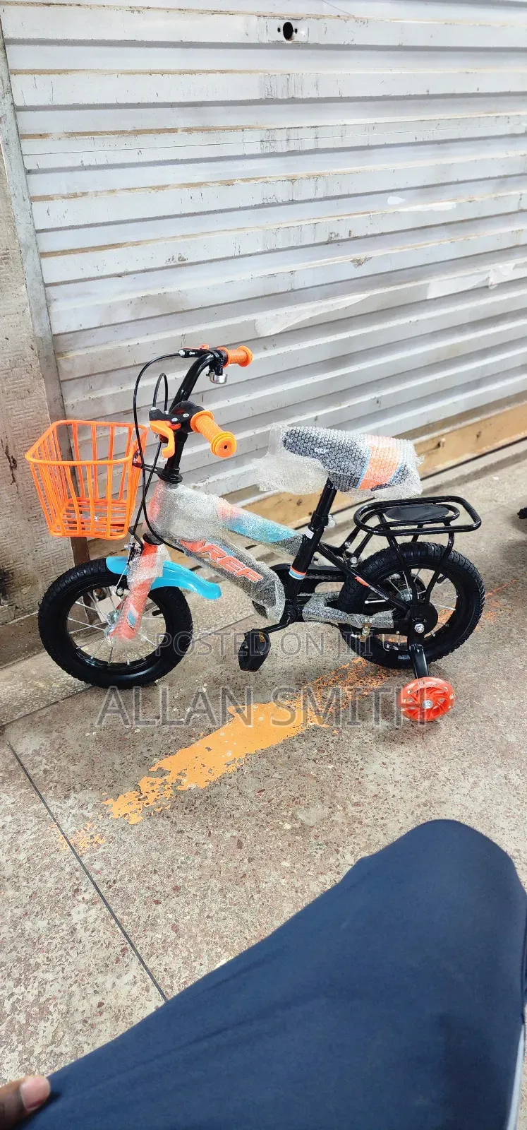 Children's Orange Bicycles