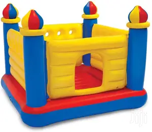 The Intex Inflatable Jump-O-Lene Play House Castle Bouncer
