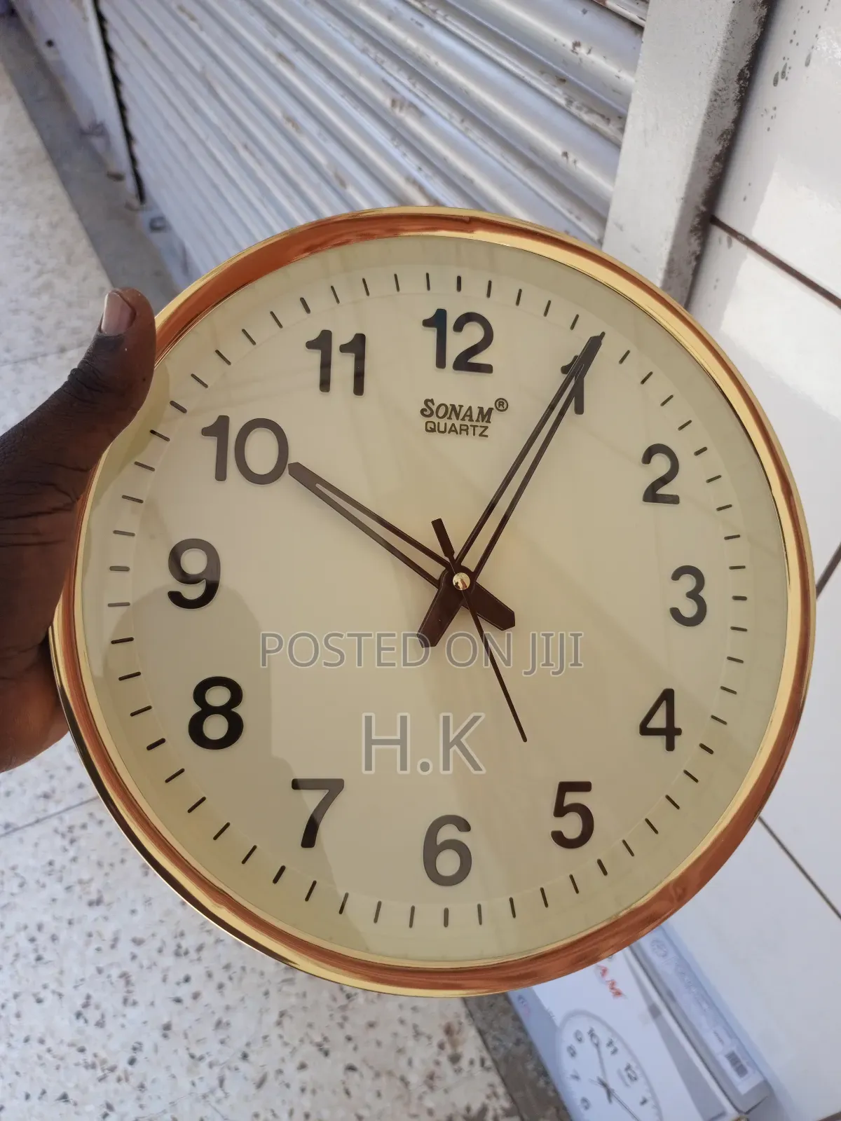 Sonam Quartz Analog Wall Clock 167