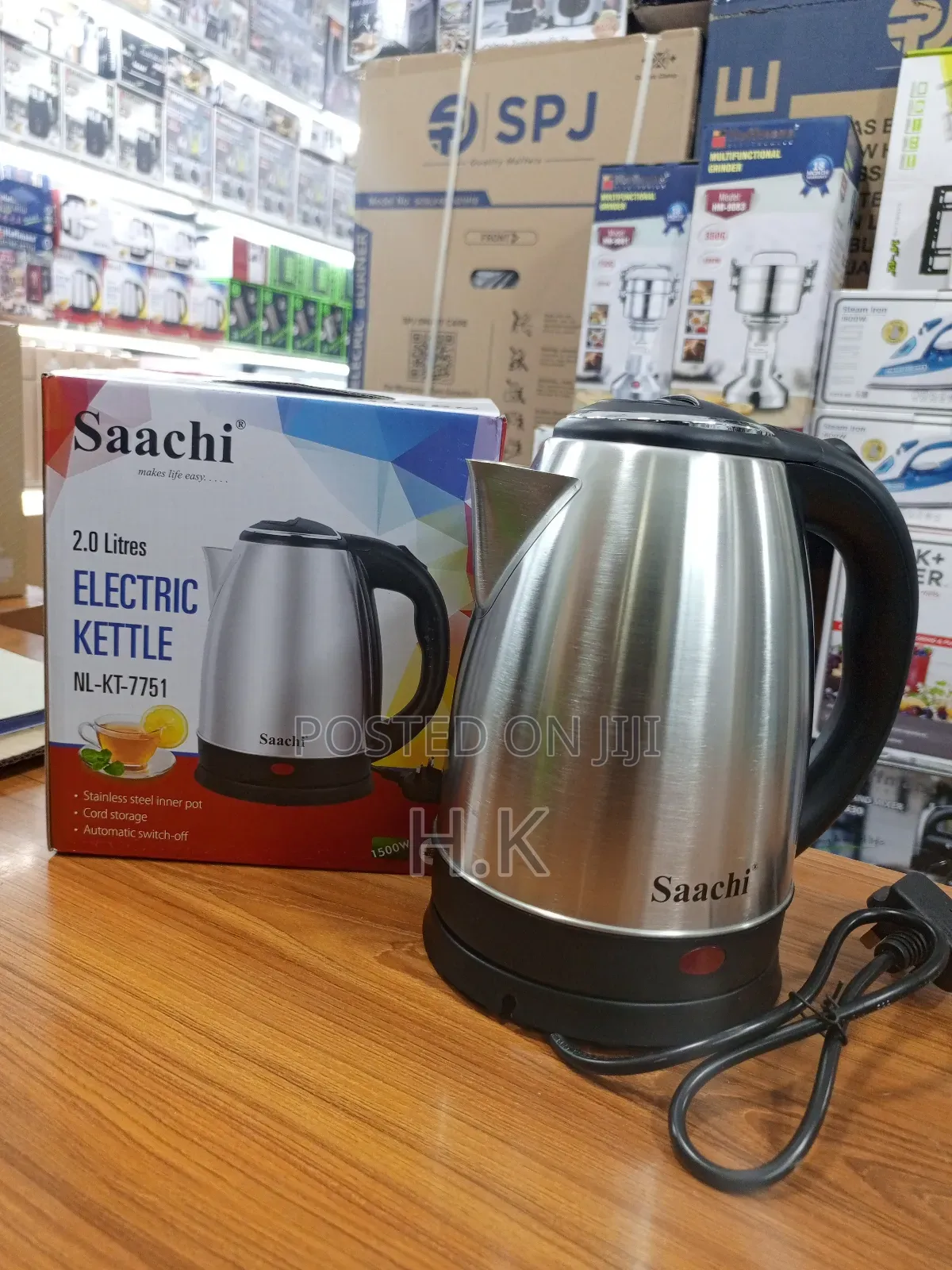 Saachi 2.0 Litres Electric Kettle, Model Nl-Kt-7751