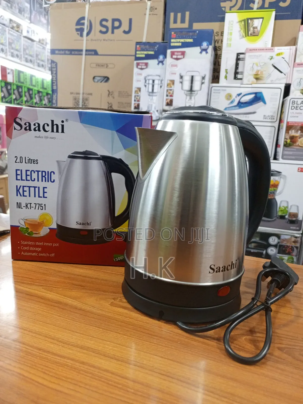 Saachi 2.0 Litres Electric Kettle, Model Nl-Kt-7751