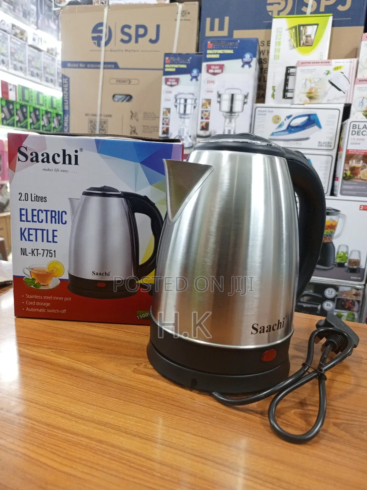 Saachi 2.0 Litres Electric Kettle, Model Nl-Kt-7751