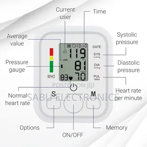 Digital Arm Blood Pressure Monitors With English Voice