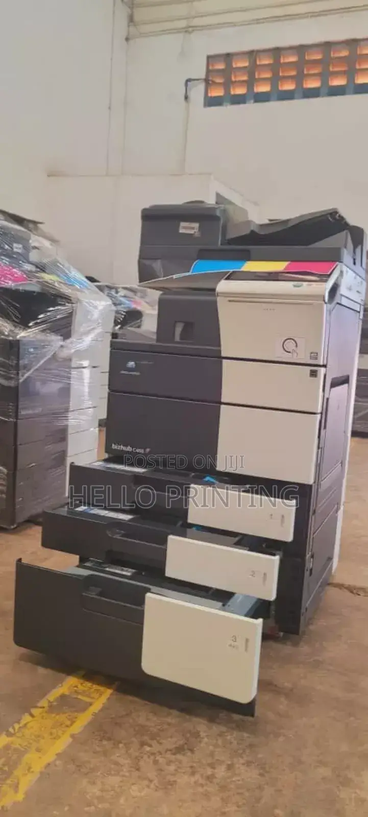 Bizhub C458 - Instant Setup.