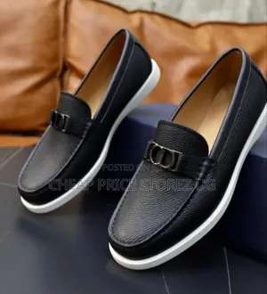 Black Lười Dior* Moccasin