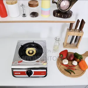 Geepas Top-Quality Stainless Steel Single Gas Burner Gk 681